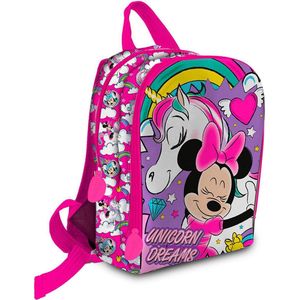 Disney Minnie Mouse Rugzak Unicorn Dreams - 32 x 25 x 10 cm - Polyester - 32x25x10 - Roze