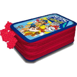 Paw Patrol Gevuld etui To the Rescue - 39 stuks - 11,5 x 19,5 x 6,5 cm - Polyester - 11,5x19,5x6,5 - Multikleur;Rood;