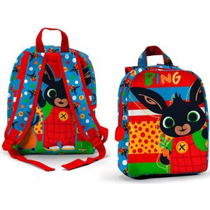 Bing Bunny Peuterrugzak, Color Fun - 27 x 22 x 8 cm - Polyester