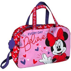 Disney Minnie Mouse Schoudertas Believe - 40 x 25 x 17 cm - Polyester - 40x25x17 - Roze