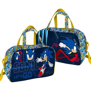 Sonic Schoudertas Let's Go - 40 x 25 x 17 cm - Polyester - 40x25x17 - Blauw