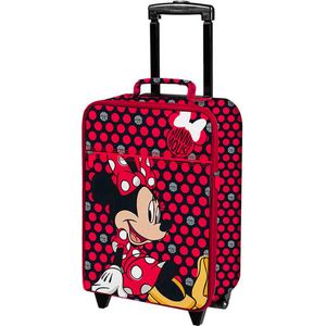 Disney Minnie Mouse Trolley, Red - 52 x 34 x 16 cm - Polyester
