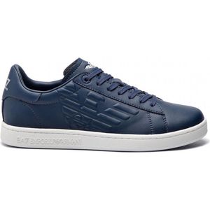 Emporio Armani Ea7, Dynamische Blauwe Tennisschoenen Blauw, Heren, Maat:44 EU