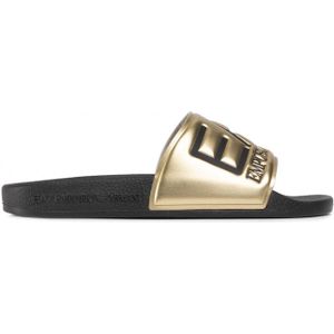 EA7 - Sea World Visibility - Badslipper - Goud - Zwart - Synthetisch - Rubber