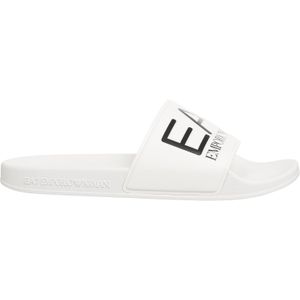 Emporio Armani EA7 Vis Slippers Heren - White, White
