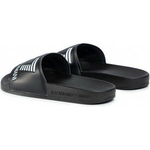 EA7 - Sea World Visibility - Teenslipper - Zwart - Wit - Synthetisch - Rubber