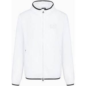 Emporio Armani Ea7, Heren, Jassen, Wit, Maat: L Poliester,