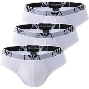 Emporio Armani 111734 Slips - Zwart - 3 Eenheden - Katoen