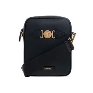 Versace Mini Crossbody Tas , Black , unisex , Maat: ONE Size