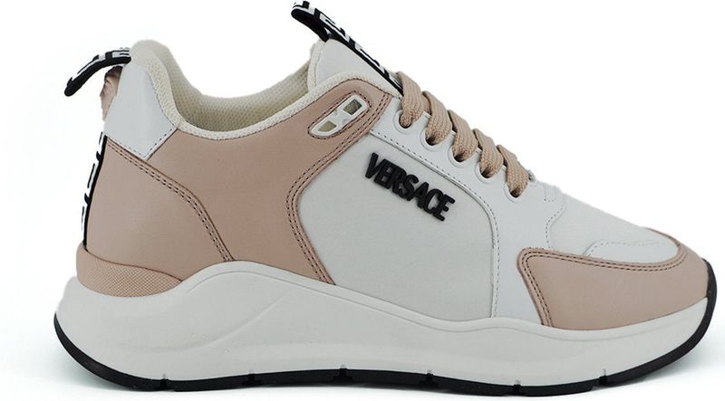 Versace - Luxe Chain Reaction Sneakers - Veelkleurig - Leer