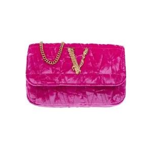 Versace Cross Body Tas , Pink , Dames , Maat: ONE Size