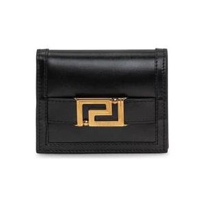 Versace Bifold portemonnee , Black , Dames , Maat: ONE Size