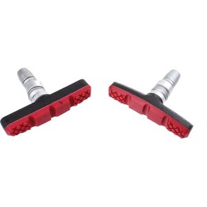 SACCON SET-Bremsbeläge V-Brems PM22R Schwarzrot