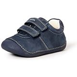 GEOX - B Tutim - Babyschoentjes - Marineblauw - Nubuckleer en Leer