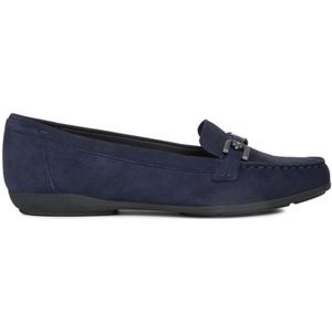 Geox - Mocassins - Zwart - Ademend - Comfortabel