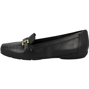 Geox D Annytah Moc A Mocassins Mocassin voor dames, Zwart