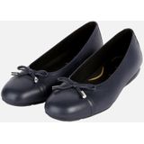 GEOX ANNYTAH Ballerina's - Marineblauw - Nappa - Dames