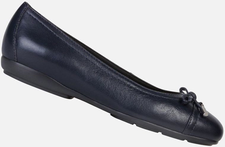 GEOX ANNYTAH Ballerina's - Marineblauw - Nappa - Dames