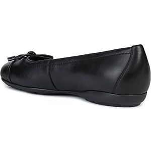 Geox - Annytah - Ballerina's - Zwart - Leer
