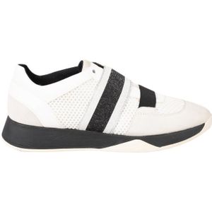 Geox, Dames, Schoenen, Wit, Maat: 39 EU Leer,