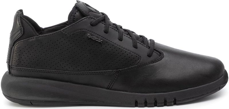 Geox U Aerantis A Herensneakers, zwart.