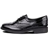 Geox - JR AGATA - Schoenen - Zwart - Leer