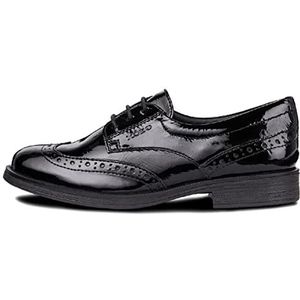 Geox - JR AGATA - Schoenen - Zwart - Leer