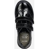 Geox - J HADRIEL GIRL - Schoenen - Zwart - Leer - Antibacteriële Binnenzool