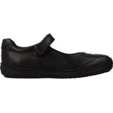 Hadriel - Ballerina - Leer - Zwart