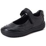 Hadriel - Ballerina - Leer - Zwart