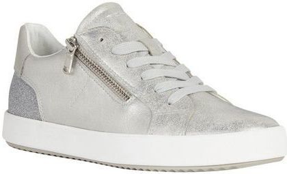 Geox Blomiee Zilveren Veterschoenen Dames