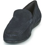 Geox - Mocassins - Zwart - Leer