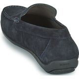 Geox - Mocassins - Zwart - Leer