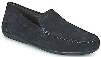 Geox - Mocassins - Zwart - Leer