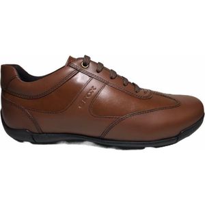 Schuhe für Uniformen Geox Cognac