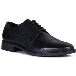 GEOX GLADWIN HEREN Veterschoenen - ZWART - Maat 43