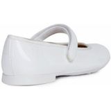Geox - Plie - Ballerina's - Wit - Ademende Buitenzool