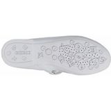 Geox - Plie - Ballerina's - Wit - Ademende Buitenzool