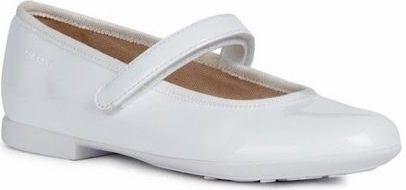 Geox - Plie - Ballerina's - Wit - Ademende Buitenzool