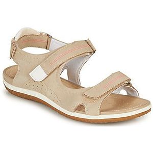 Geox  D SANDAL VEGA A  sandalen  dames Beige