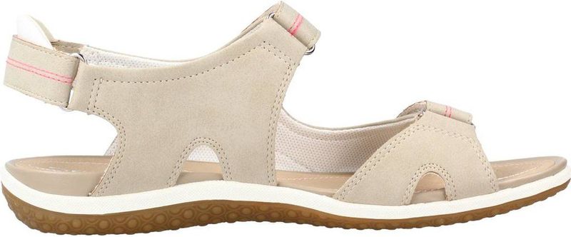 GEOX - VEGA - Sandalen - TAUPE - Nubucklook