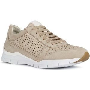 Geox D Sukie B damessneakers, laag, Beige Lt Taupe C6738