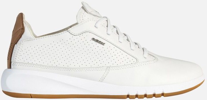 Geox - D AERANTIS A - Sneakers - Zwart - Ademend - Lichtgewicht