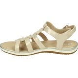 GEOX - VEGA - Sandalen - BEIGE - Suède