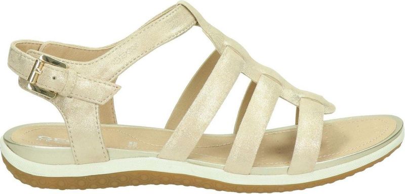 GEOX - VEGA - Sandalen - BEIGE - Suède