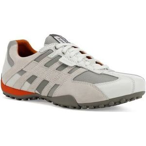 Geox heren U SNAKE K Sneakers, Wit Optic White, 45 EU