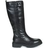 Geox - D IRIDEA C - Kuitlaarzen - Zwart - Leer