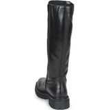 Geox - D IRIDEA C - Kuitlaarzen - Zwart - Leer