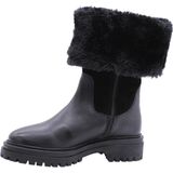 Geox - D IRIDEA - Kuitlaarzen - Zwart - Ademend - Ritssluiting