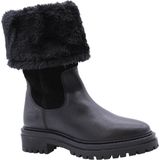 Geox - D IRIDEA - Kuitlaarzen - Zwart - Ademend - Ritssluiting